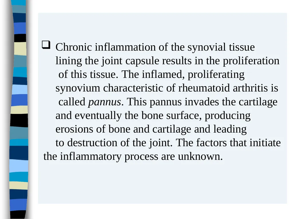 RHEUMATOID ARTHRITIS Doç.Dr.Demet Tekdöş - slide 15 of 31