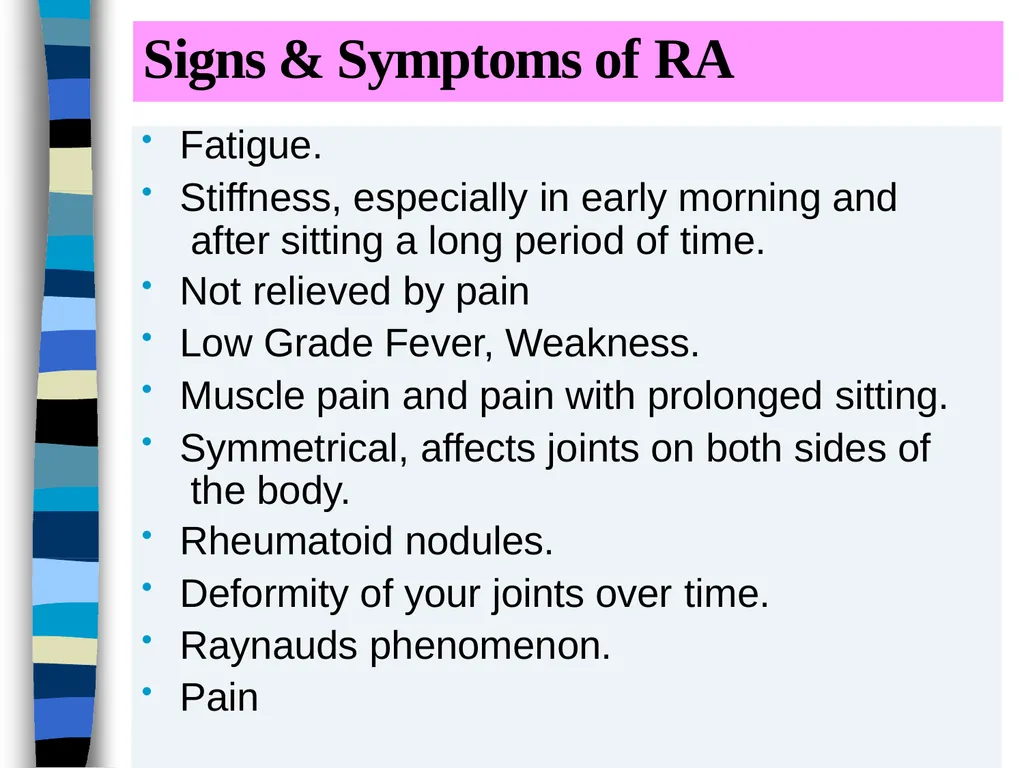 RHEUMATOID ARTHRITIS Doç.Dr.Demet Tekdöş - slide 19 of 31
