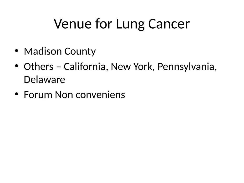 Lung Cancer Background and Developments regarding - slide 22 of 23