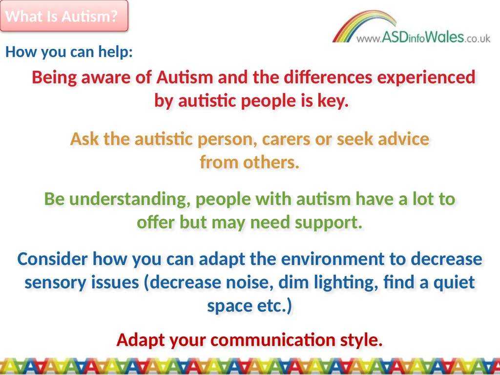 An Introduction to Autism Autism is a ‘hidden - slide 17 of 20