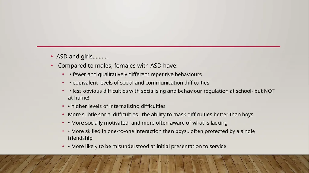 Key points for autism assessment in children - slide 19 of 25