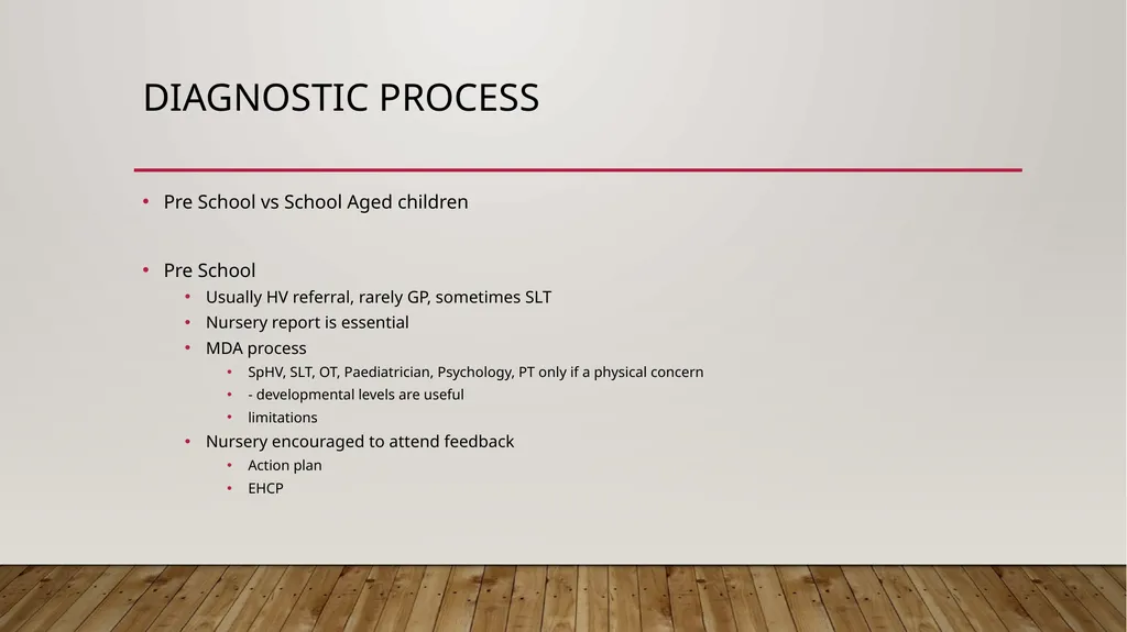 Key points for autism assessment in children - slide 8 of 25