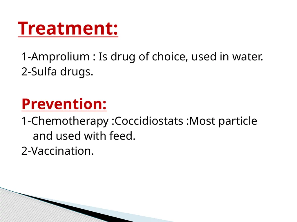 poultry diseases 2 fourth stage Dr.Harith Abdulla - slide 9 of 9
