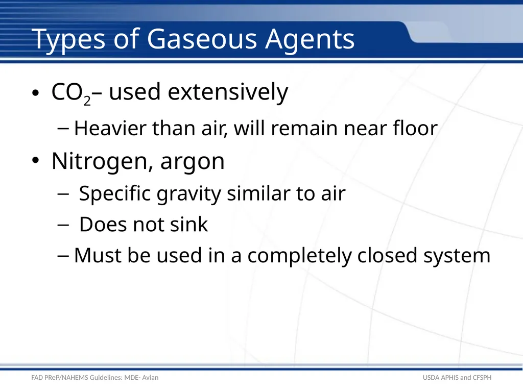 Mass Depopulation & Euthanasia Avian Euthanasia - slide 12 of 22