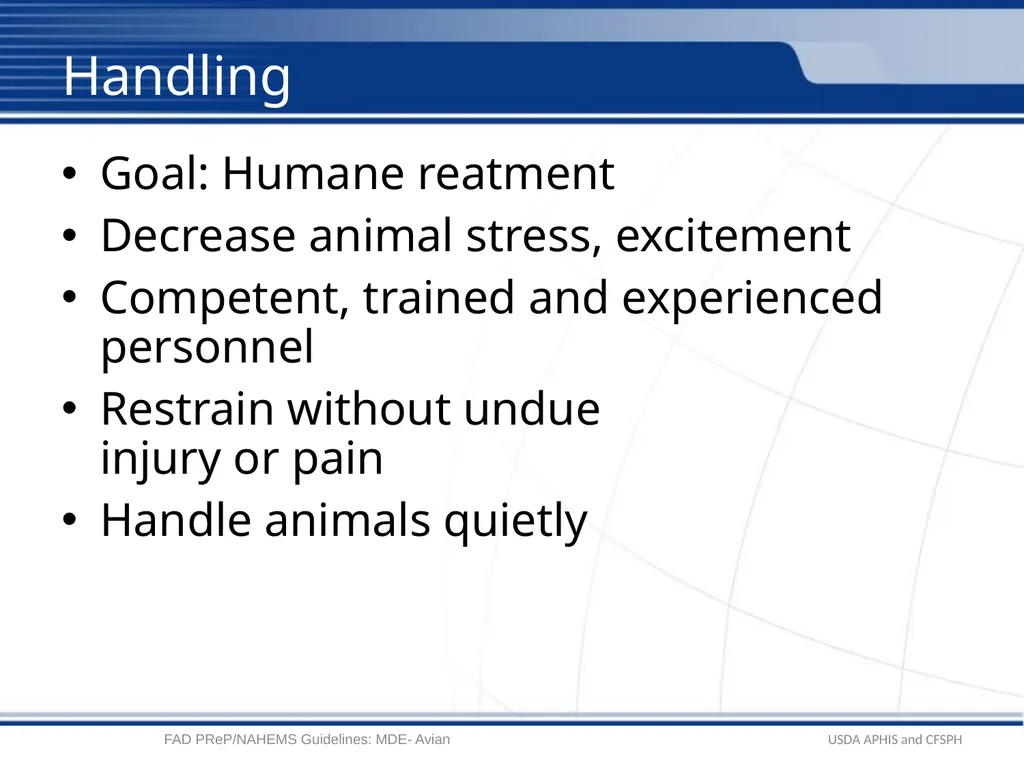 Mass Depopulation & Euthanasia Avian Euthanasia - slide 4 of 22