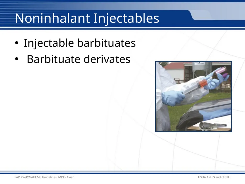 Mass Depopulation & Euthanasia Avian Euthanasia - slide 6 of 22