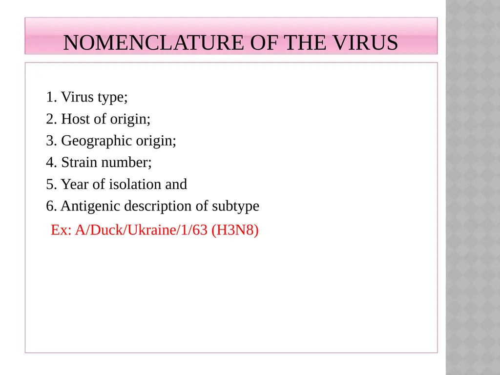 ‘Veterinary Epidemiology & Zoonoses’ VPH-321 - slide 5 of 18