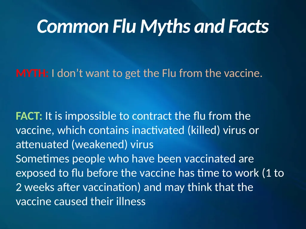 The Importance of Influenza Vaccination Maryland - slide 10 of 17