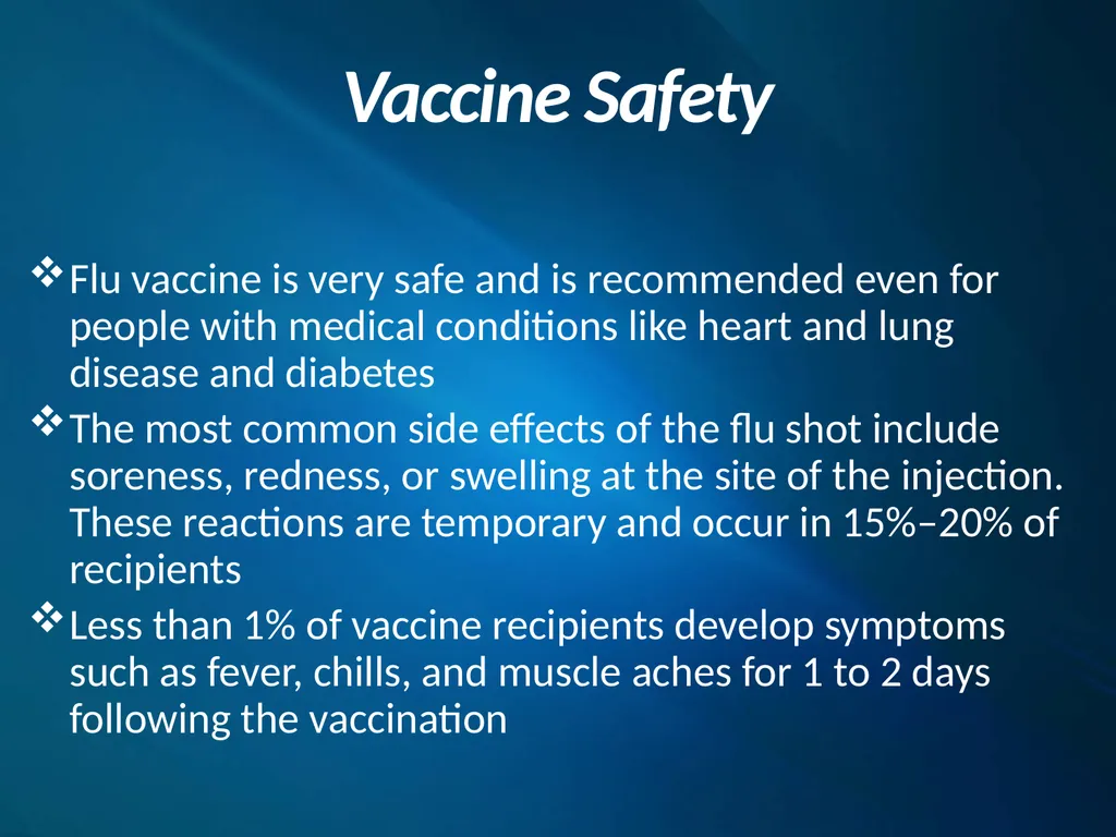 The Importance of Influenza Vaccination Maryland - slide 11 of 17