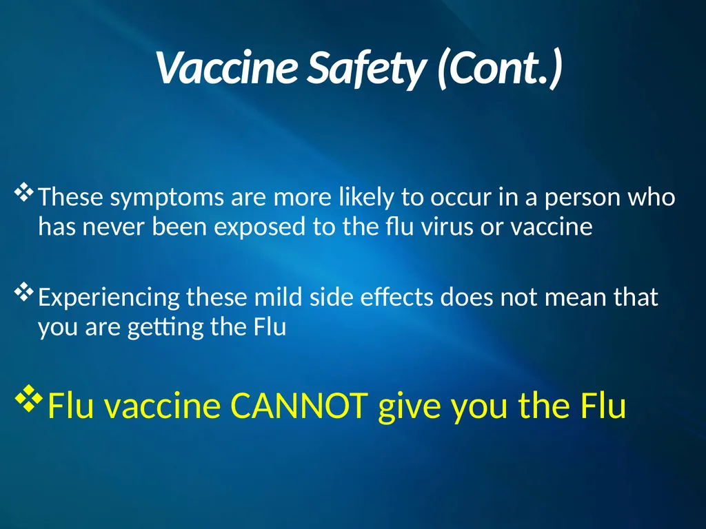 The Importance of Influenza Vaccination Maryland - slide 12 of 17