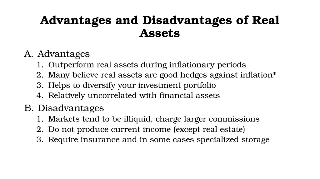 Chapter 20 Investments In Real Assets Fundamentals - slide 5 of 20