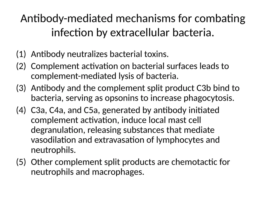 Immune Response to Bacterial Infection Dr Mohammed - slide 15 of 16
