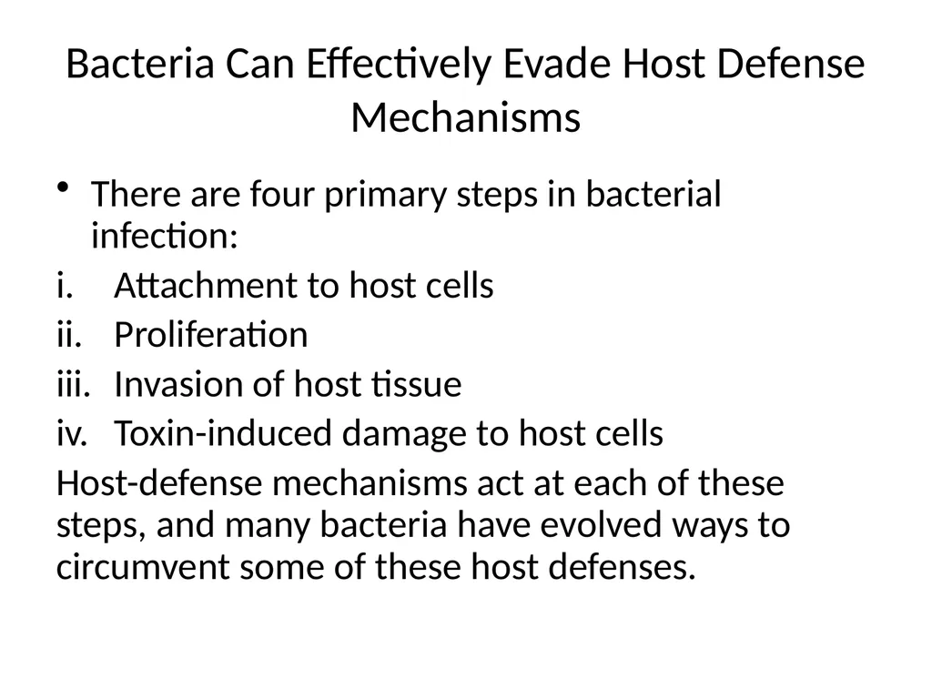 Immune Response to Bacterial Infection Dr Mohammed - slide 10 of 16