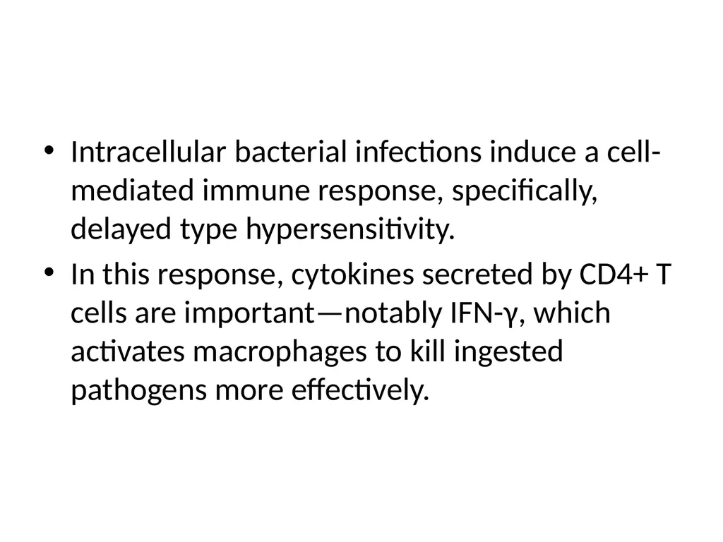 Immune Response to Bacterial Infection Dr Mohammed - slide 9 of 16