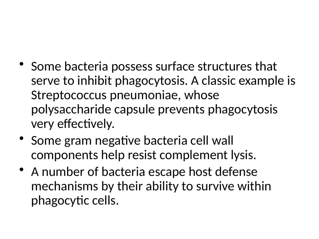 Immune Response to Bacterial Infection Dr Mohammed - slide 13 of 16