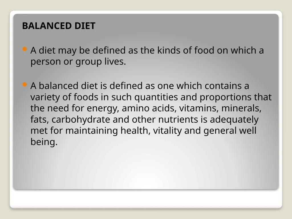 NUTRITION AND DIET Presenter- DR.BHAGWAT KENDRE - slide 59 of 64