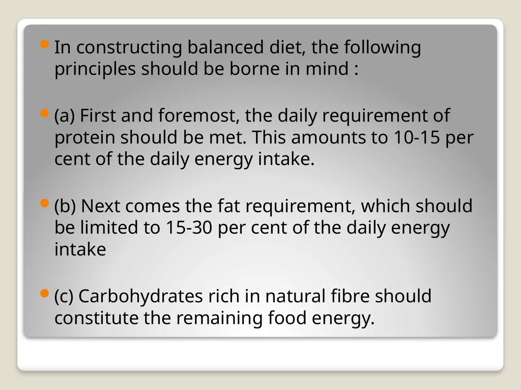 NUTRITION AND DIET Presenter- DR.BHAGWAT KENDRE - slide 60 of 64