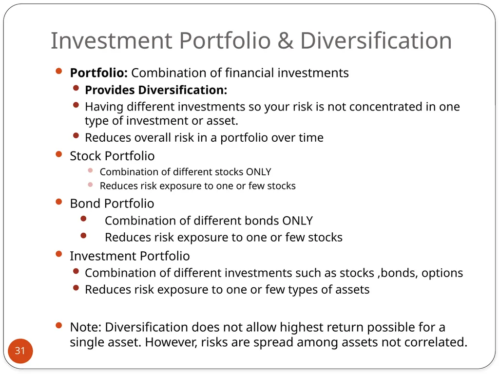 Prepared by Dr. Charles Danso Financial Fitness - slide 31 of 36