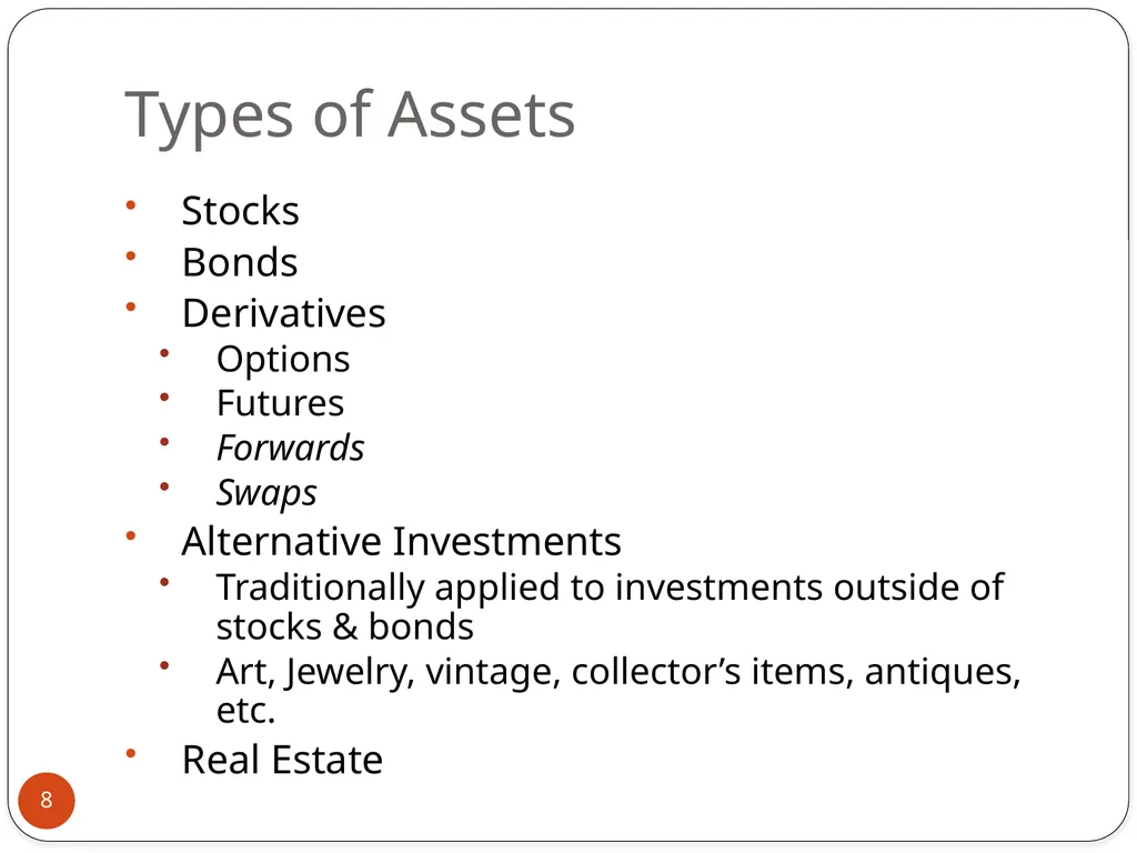 Prepared by Dr. Charles Danso Financial Fitness - slide 8 of 36