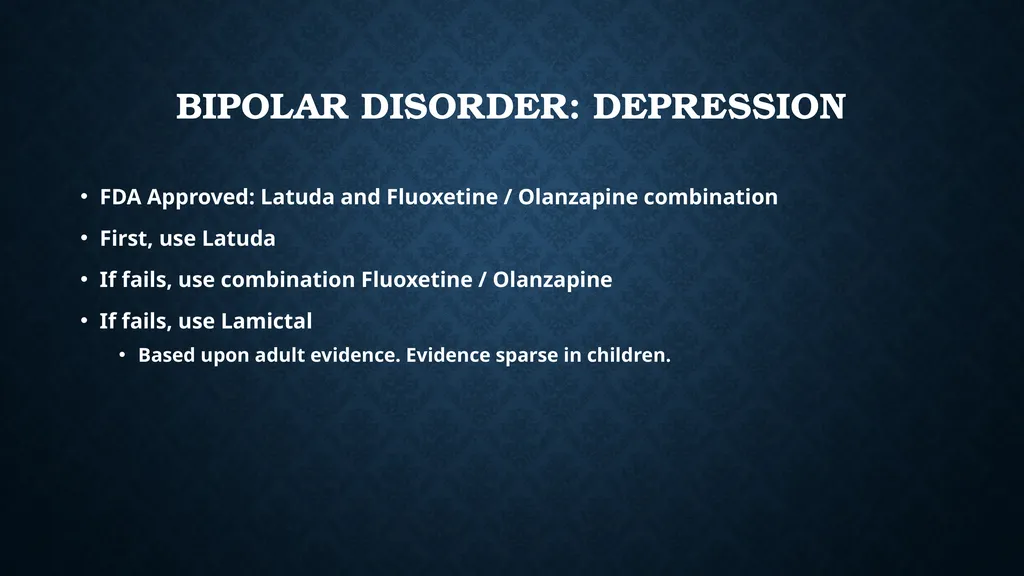 Mood Disorders (Bipolar Disorder, DMDD), - slide 16 of 35