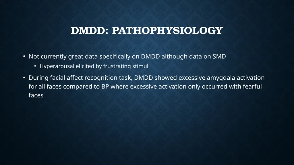 Mood Disorders (Bipolar Disorder, DMDD), - slide 22 of 35