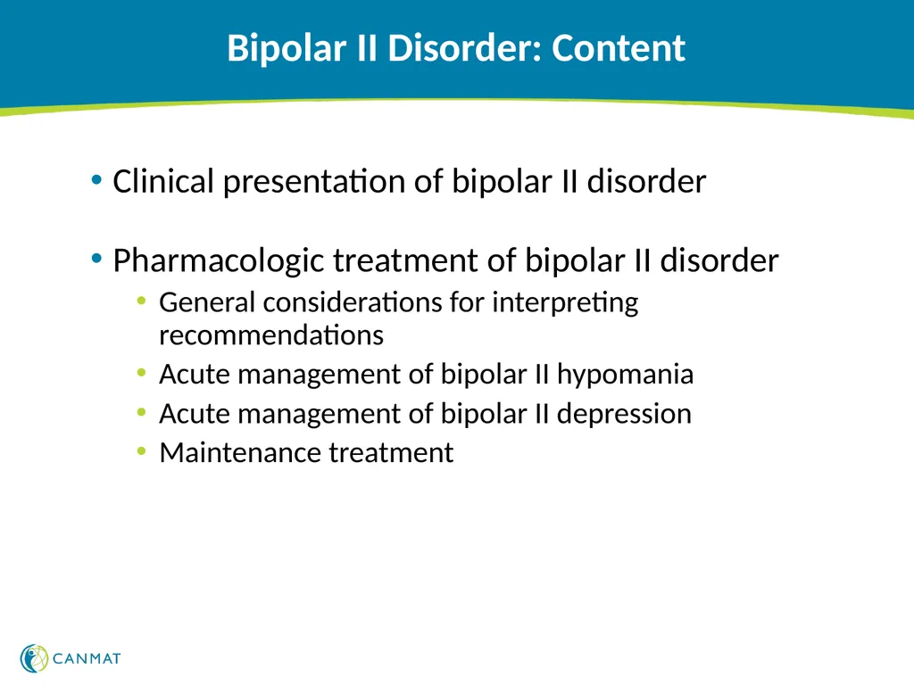 CANMAT and ISBD 2018 guidelines for the management - slide 3 of 21