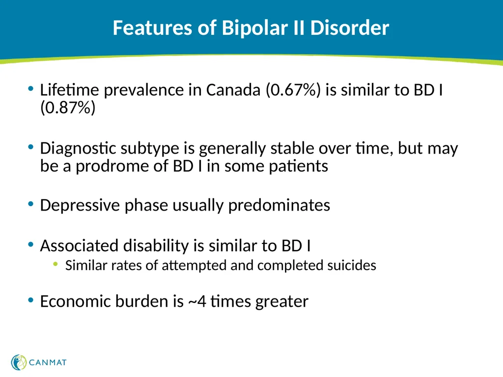 CANMAT and ISBD 2018 guidelines for the management - slide 4 of 21