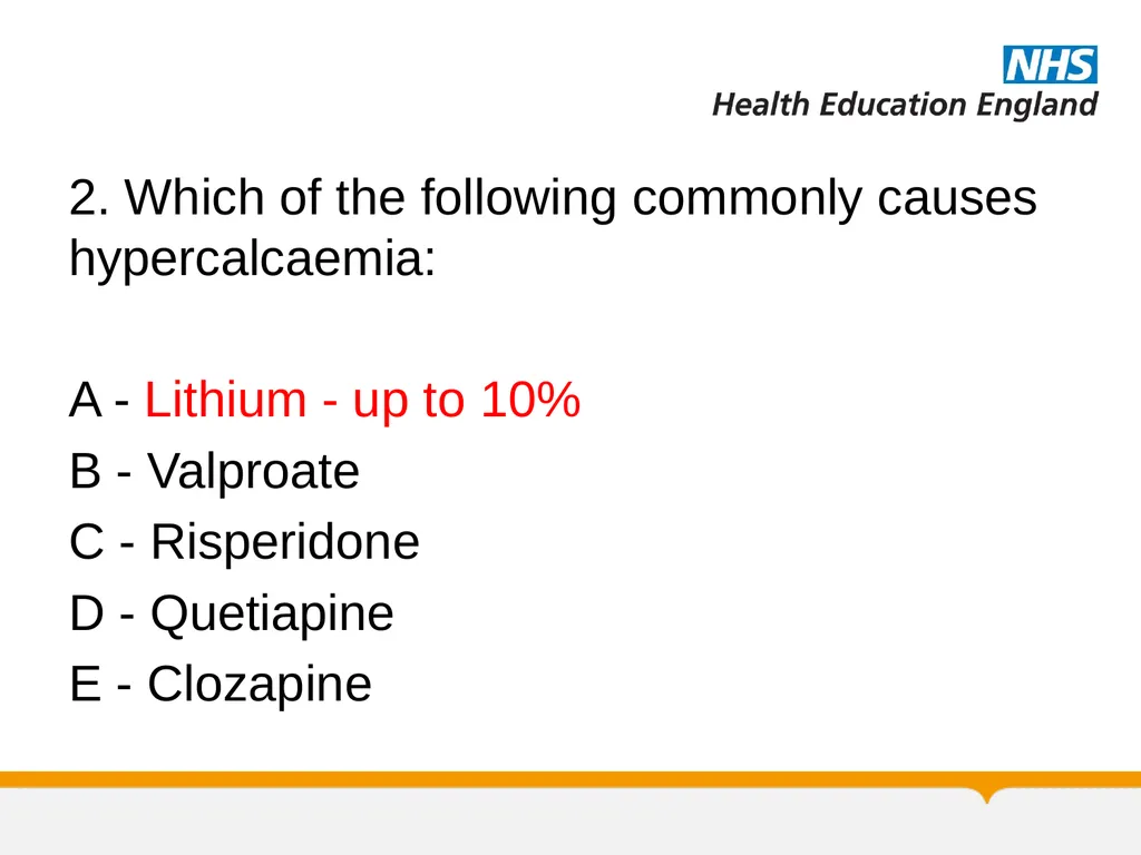 MRCPsych General Adult Module Bipolar Disorder- 3 - slide 27 of 38