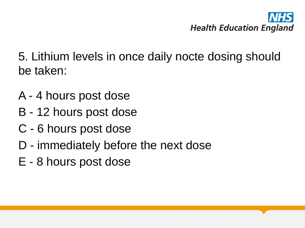 MRCPsych General Adult Module Bipolar Disorder- 3 - slide 32 of 38