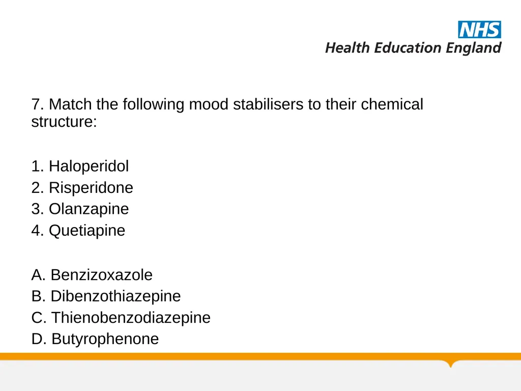 MRCPsych General Adult Module Bipolar Disorder- 3 - slide 36 of 38
