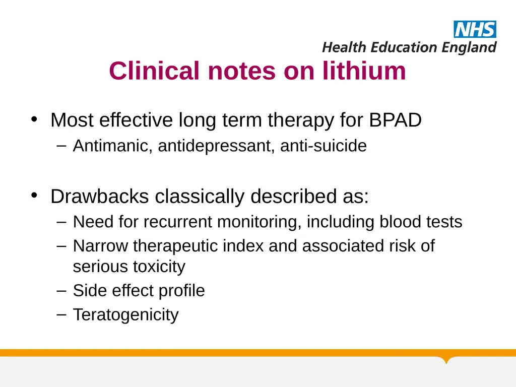 MRCPsych General Adult Module Bipolar Disorder- 3 - slide 18 of 38