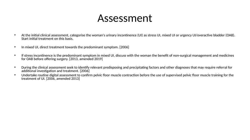 Overview with new draft NICE guideline updates - slide 3 of 30