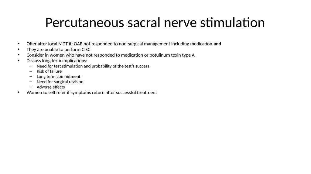 Overview with new draft NICE guideline updates - slide 27 of 30