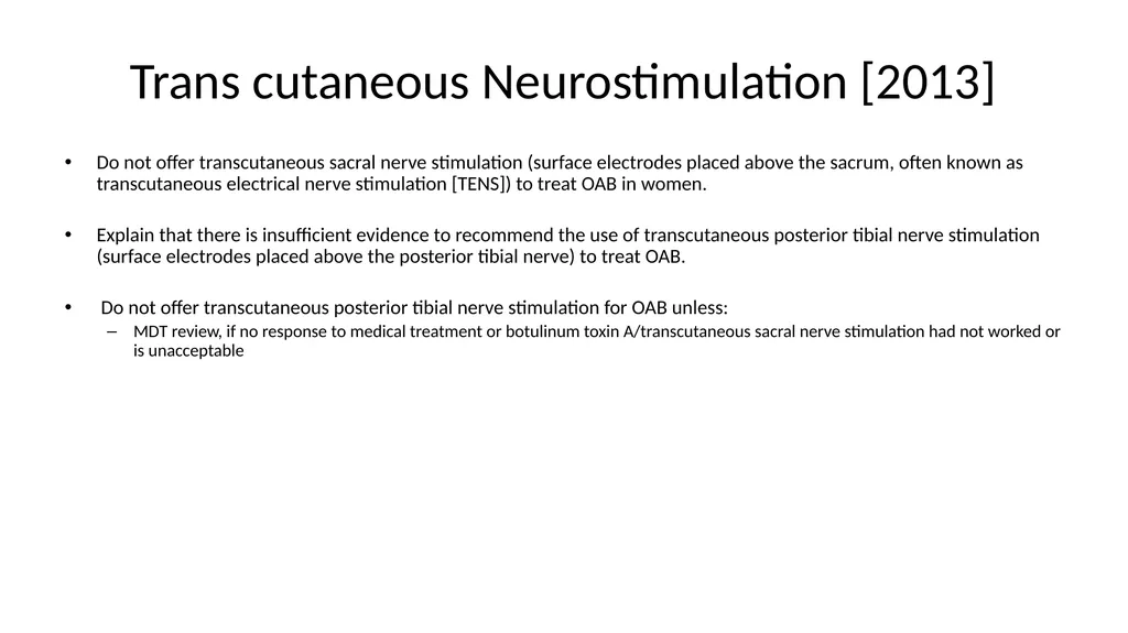 Overview with new draft NICE guideline updates - slide 12 of 30