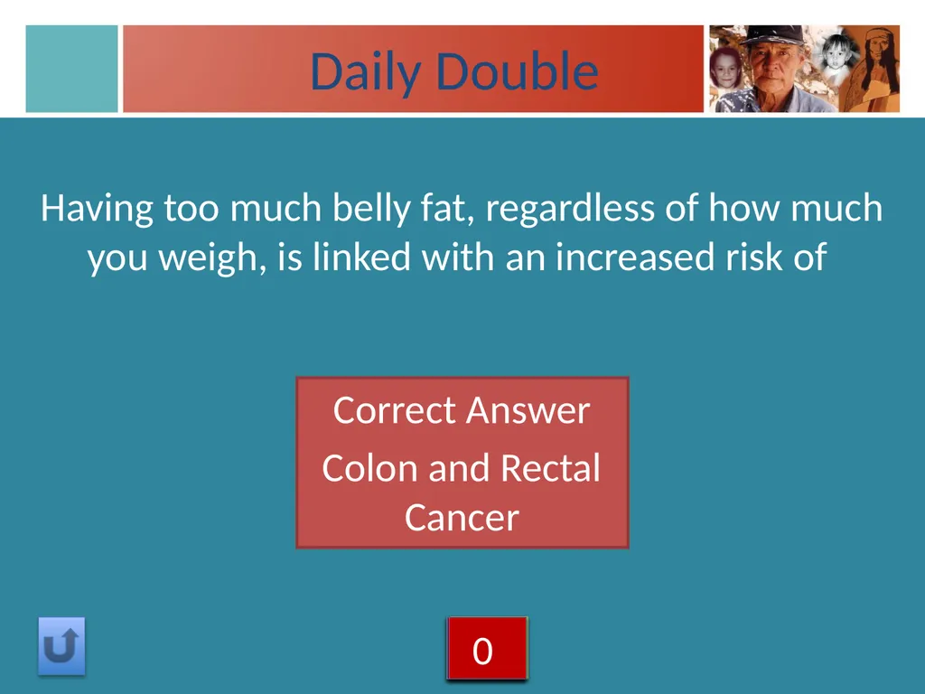 Cancer Types Jeopardy Instructions Click on the - slide 33 of 37
