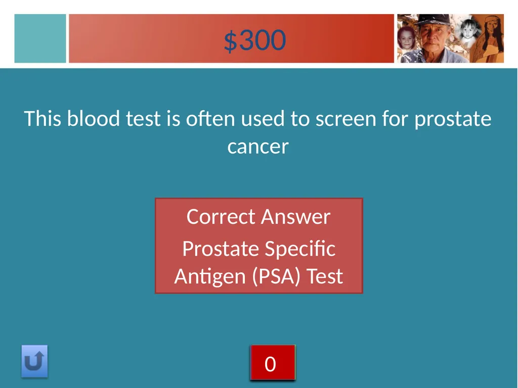 Cancer Types Jeopardy Instructions Click on the - slide 27 of 37