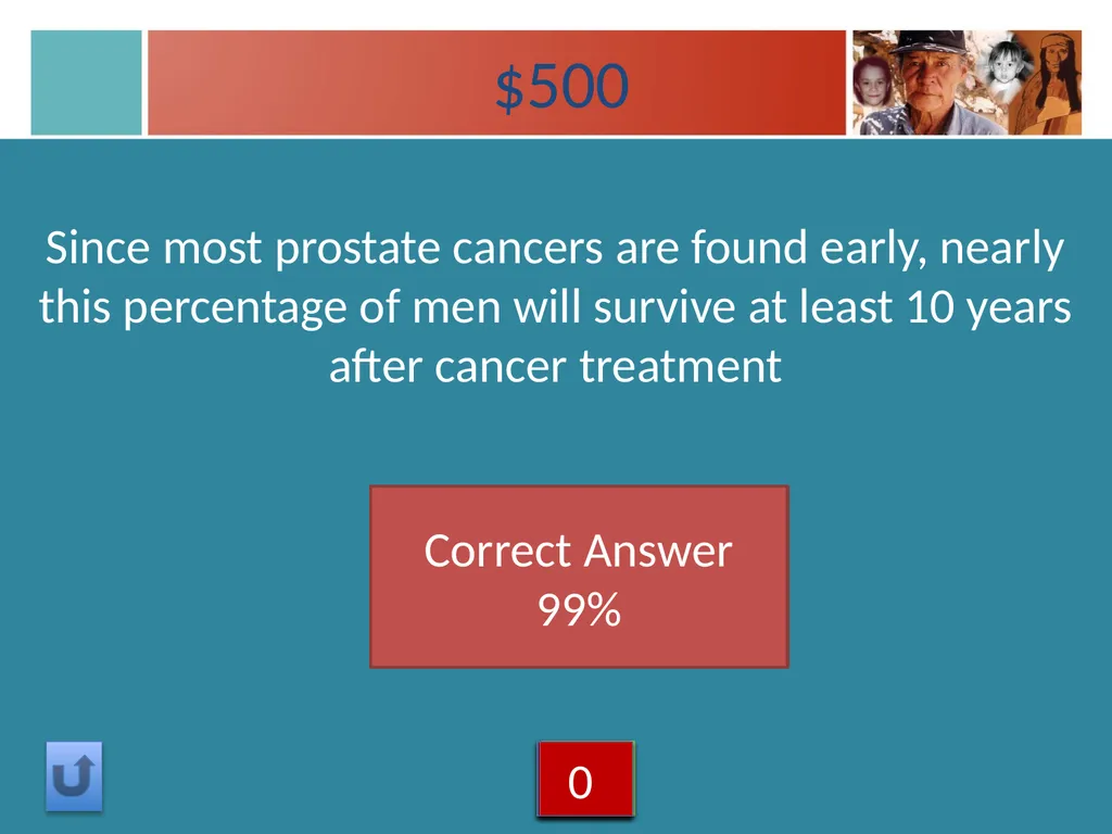 Cancer Types Jeopardy Instructions Click on the - slide 29 of 37