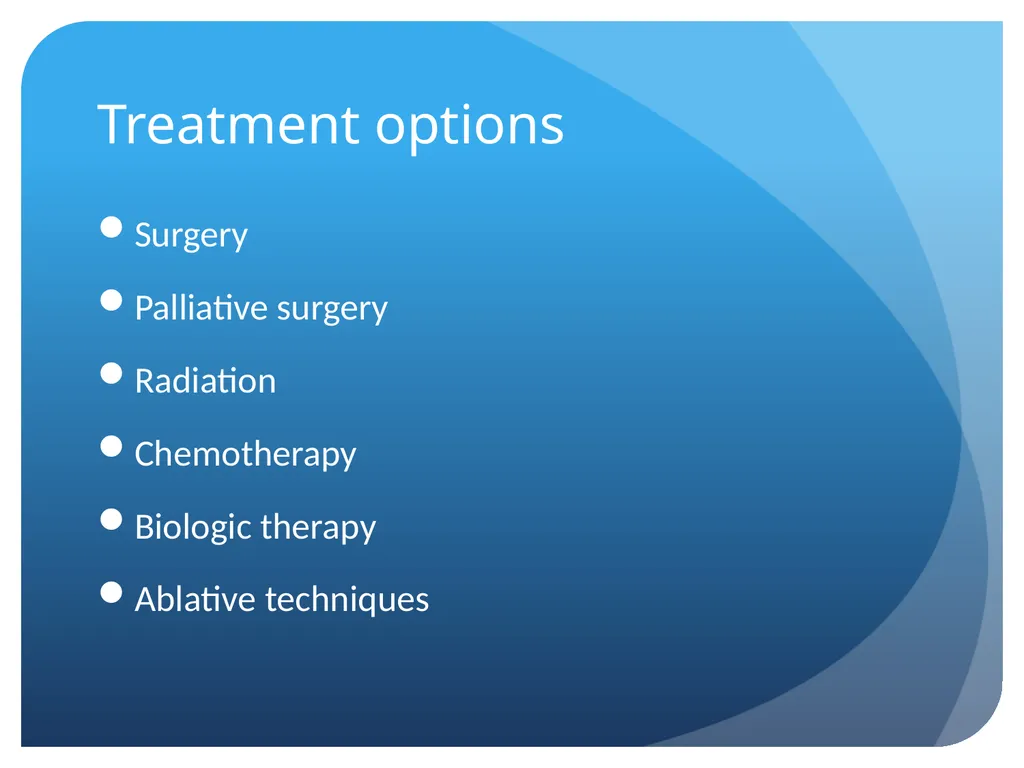 Pancreatic cancer By Linda Sircy Where is the - slide 18 of 19
