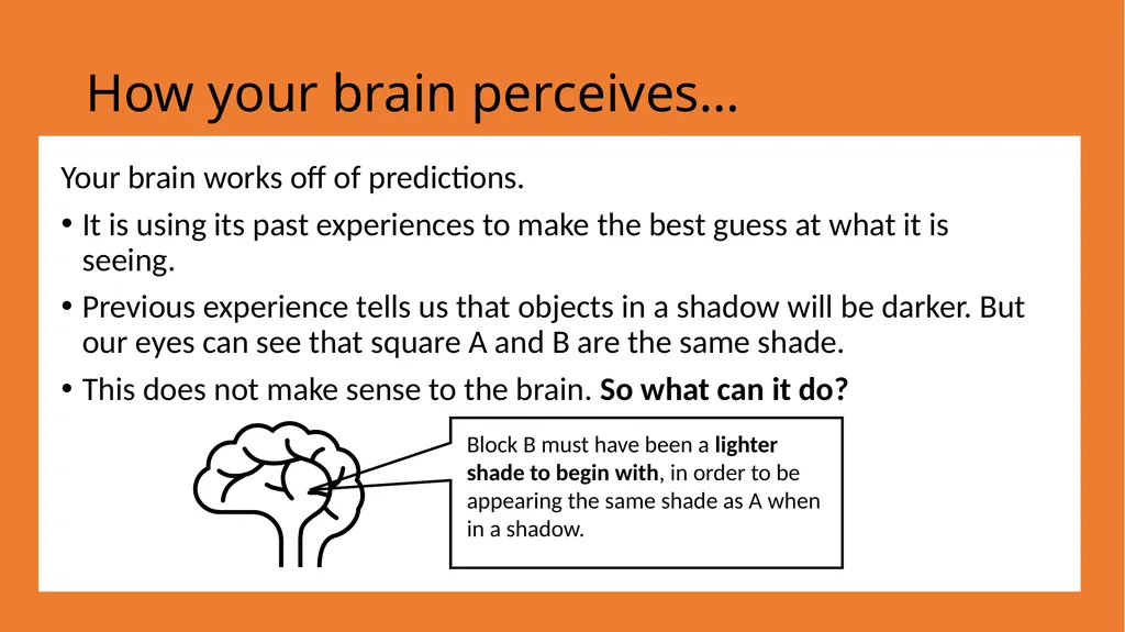 Can you trust your brain? Lets delve into the - slide 5 of 15