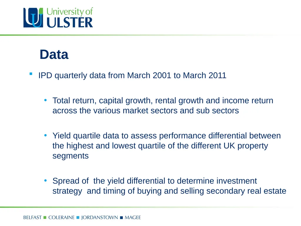Prime versus Secondary Real Estate – No guts No - slide 14 of 24