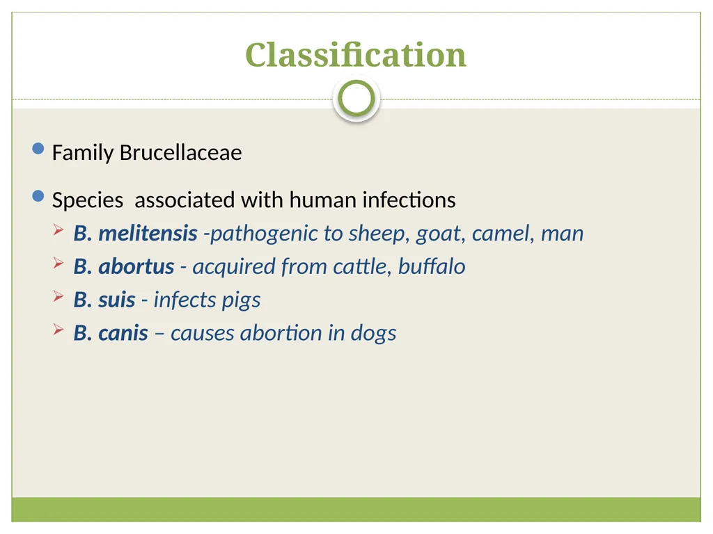 Brucellosis Introduction Brucella is an obligate - slide 4 of 29