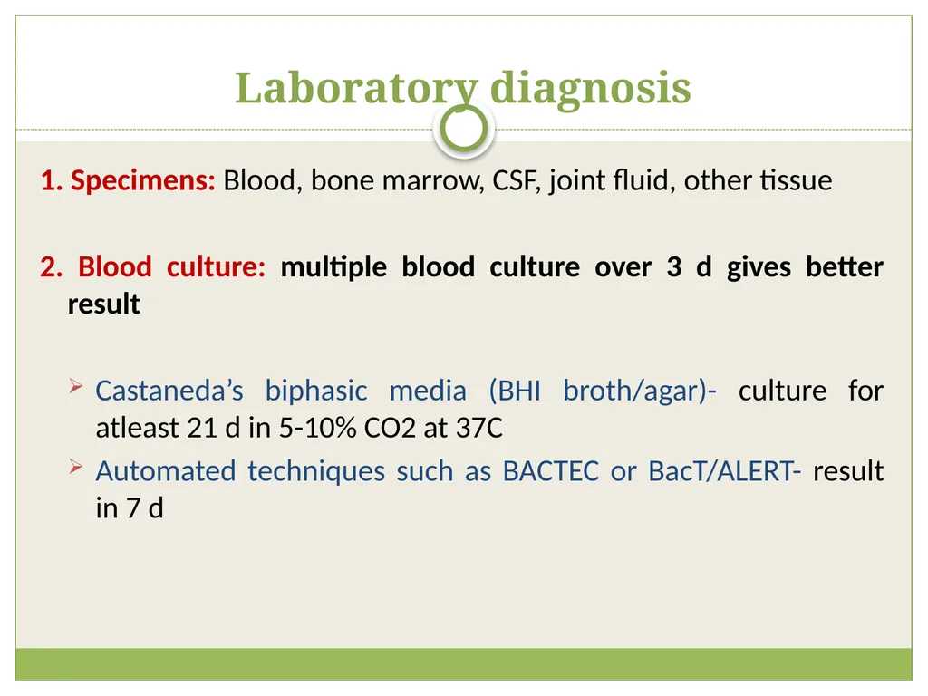 Brucellosis Introduction Brucella is an obligate - slide 13 of 29