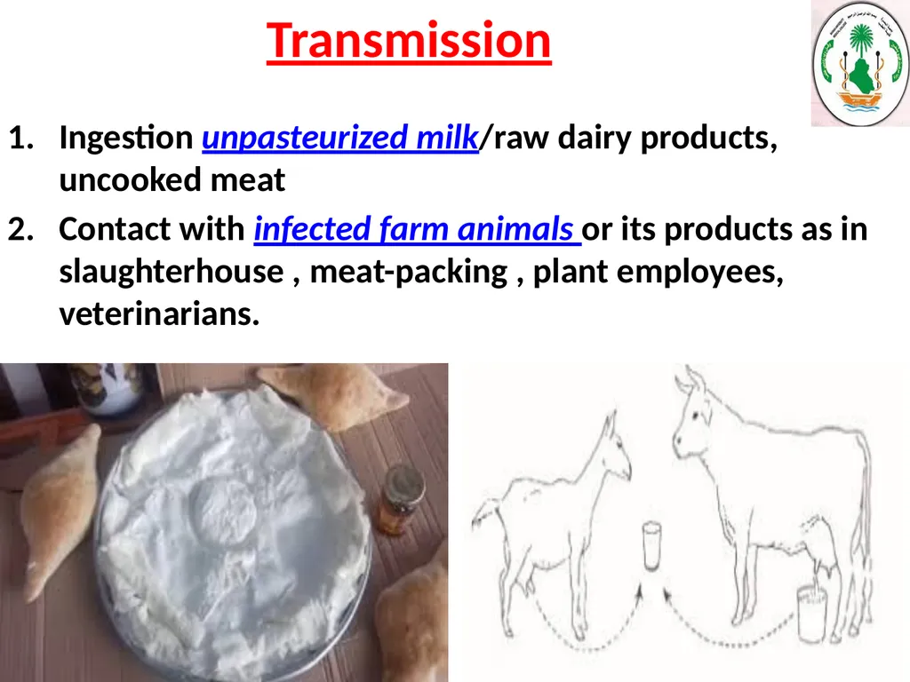 Learning objectives of Brucellosis lectures : - slide 4 of 21
