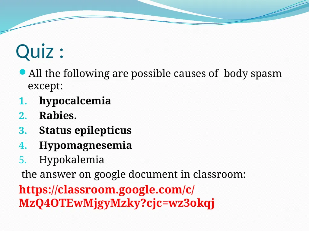 Learning objectives of Brucellosis lectures : - slide 21 of 21