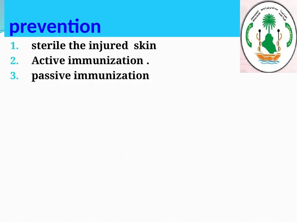 Learning objectives of Brucellosis lectures : - slide 20 of 21