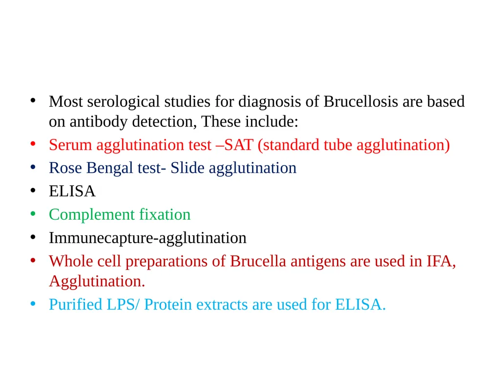 Brucellosis Dr. Bipin Kumar Assistant Professor - slide 9 of 13