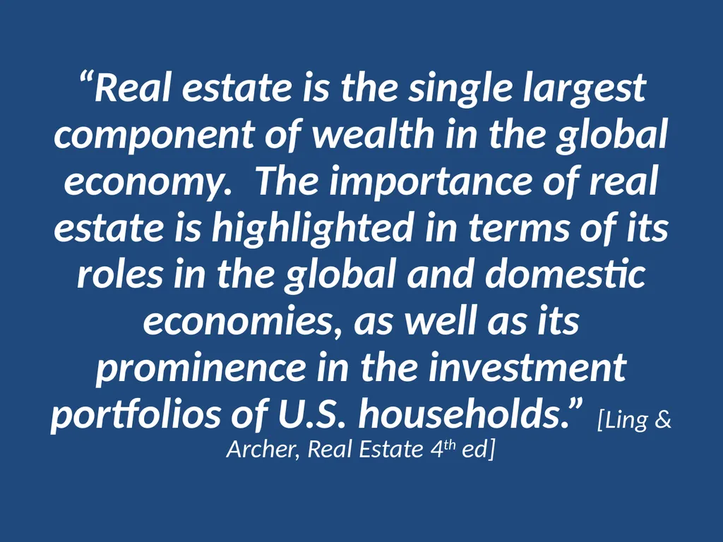 Chapter 1 The Nature of Real Estate and Real - slide 6 of 24