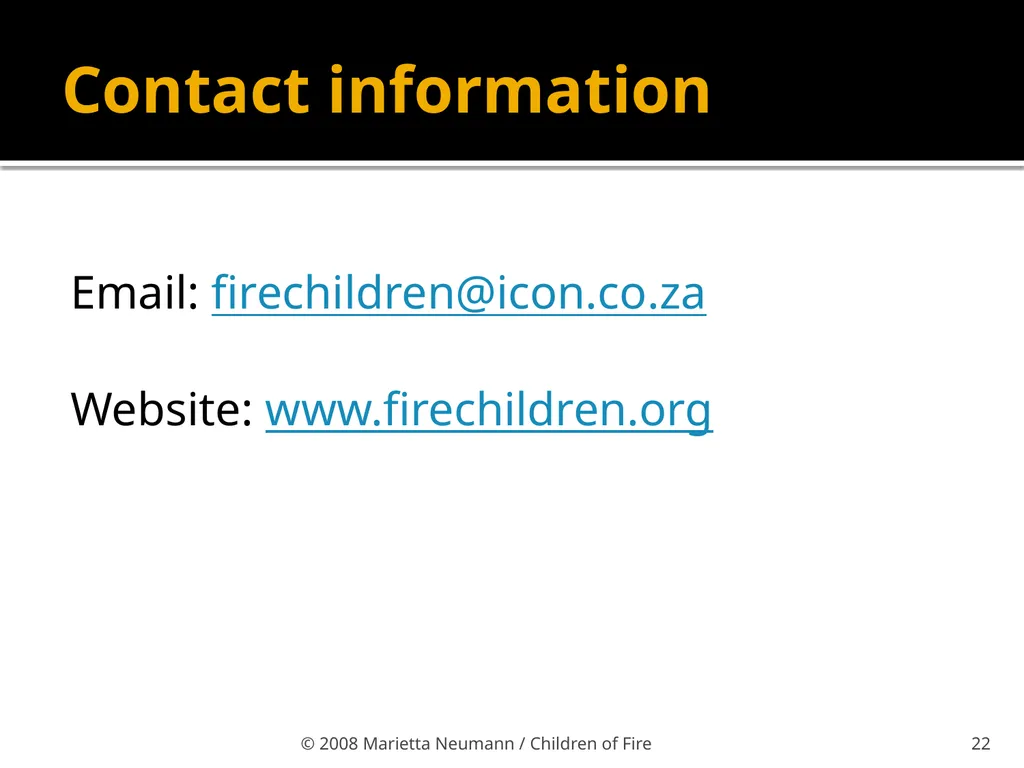 Burn injuries in children Statistics Record - slide 18 of 18