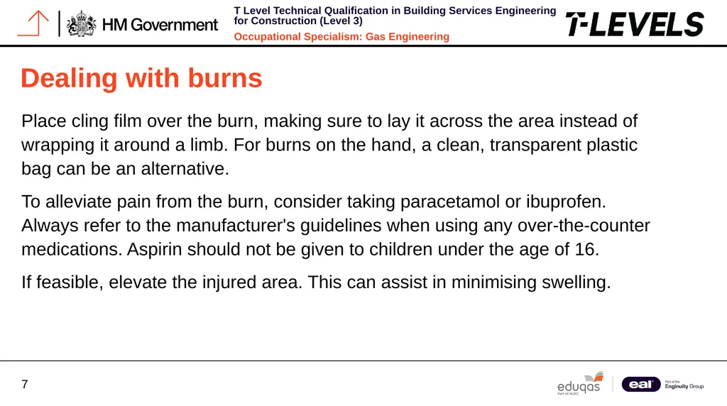 Occupational Specialism: Gas Engineering K1.1 - slide 7 of 14