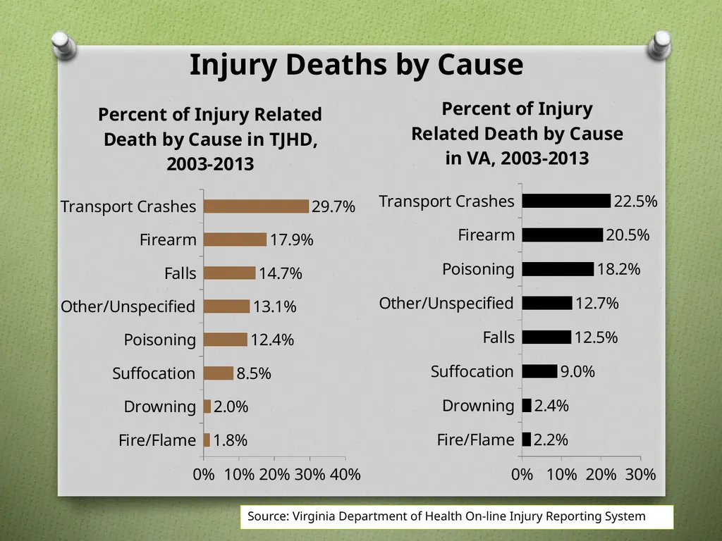 Unintentional Injury Injury Hospitalizations by - slide 7 of 13